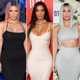 Kim Kardashian Has Debuted Shocking Hair Transformations Over the Years