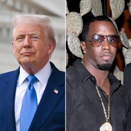 Donald Trump Says He Wouldn’t Rule Out a Pardon for Diddy: 'Nobody's Asked'