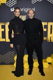 Rosie Huntington-Whiteley Responds to Jokes on Jason Statham After Bikini Pic