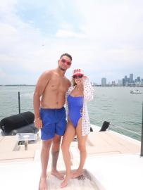 Patrick and Brittany Mahomes Show Off Beach Bodies During Miami Getaway