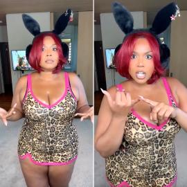 Lizzo Raps About Weight Loss in Slinky Lingerie: 'Is That Ozempic?'