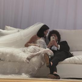 Selena Gomez Sparkles in 12-Carat Earrings for Wedding: Jewelry Details