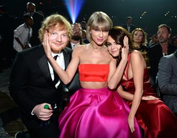 Taylor Swift on Her Ed Sheeran Conversation at Selena Gomez’s Wedding