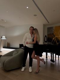 DWTS' Alix Earle Drops Jaws in Sultry Date Night Dress for BF Braxton's B-Day