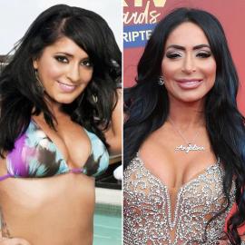 Jersey Shore's Angelina Pivarnick's Plastic Surgery: Before and After