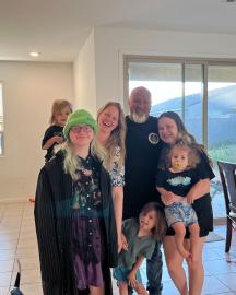 'Family Time'! Christine Brown, Boyfriend David Woolley Visit His Daughter