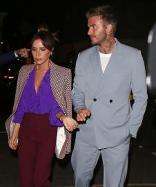 Couple Goals! Victoria and David Beckham Are Twinning in Denim