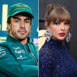 Wink! F1 Driver Fernando Alonso Pokes Fun at Taylor Swift Dating Rumors