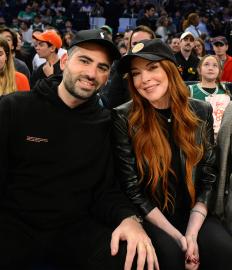 Lindsay Lohan 'Loves Being Pregnant' With Her and Bader Shammas' 1st Child