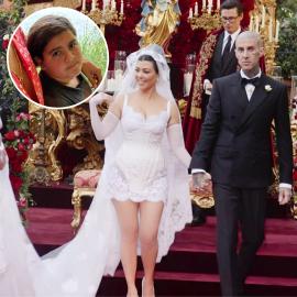 Was Mason at Kourtney, Travis Barker's Wedding? Fans Think He Skipped Out