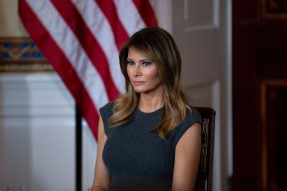 Melania Trump Noticeably Missing From Donald Trump's Post-Arrest Event