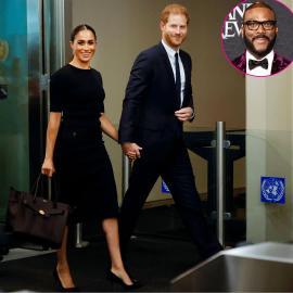 What Harry and Meghan Have Said About Tyler Perry's Role as Lili's Godparent