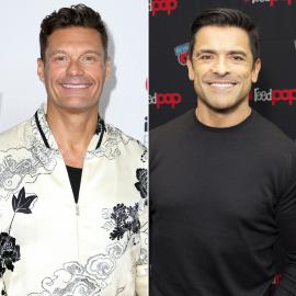 Ryan Seacrest Reacts to Mark Consuelos’ 1st Week on 'Live' After His Exit