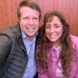 Michelle Duggar Poses for Rare Family Photo in Skin-Tight Leggings