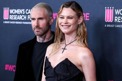 Behati Prinsloo Shares Throwback Pic From 3rd Pregnancy Amid Adam Scandal