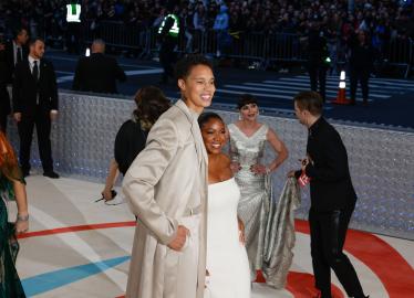 Dynamic Duo! Brittney Griner and Wife Cherelle Coordinate in Calvin Klein