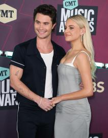 Kelsea Ballerini, Chase Stokes Make Red Carpet Debut at CMTs: Timeline