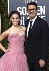 That Face! Emmy Rossum Posts Rare Photo of Her, Sam Esmail's Newborn Son