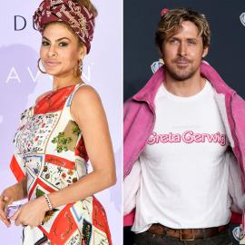 Eva Mendes Rocks ‘Barbie’ T-Shirt Featuring Ryan Gosling: ‘Big Kenergy’