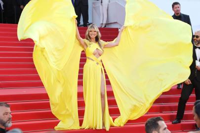 Whoops! Heidi Klum Suffers Nip Slip at the 2023 Cannes Film Festival: Pics