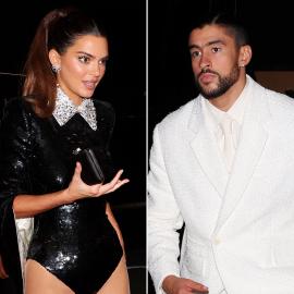 There They Are! Kendall Jenner Attends Met Gala Afterparty With Bad Bunny