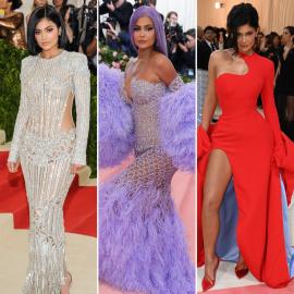 A Roundup of Kylie Jenner’s Met Gala Looks From Her 2016 Debut to Today