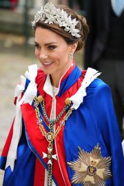 Royal In-Laws! Princess Kate Curtsies to King Charles III During Coronation