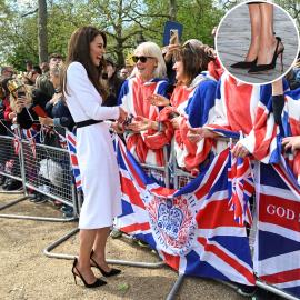 Princess Kate Steps Out in Heels Favored by Meghan Markle Before Coronation