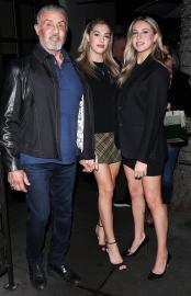 Sylvester Stallone's Daughters: Our Dates Are Scared Off by Our Dad