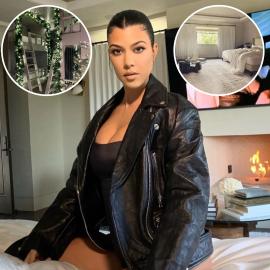 Tour Kourtney Kardashian's Immaculately Decorated Home and Grounds