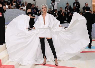 Cara Delevingne Turned Heads at the 2023 Met Gala: See Red Carpet Photos