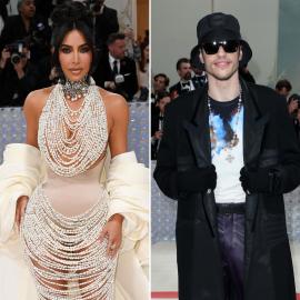 Memories! Kim Kardashian and Pete Davidson Reunite at the Met Gala