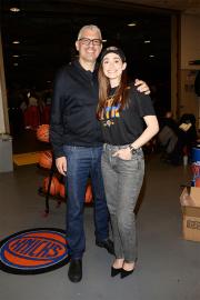 Emmy Rossum Attends Knicks Game 3 Weeks After Welcoming Baby No. 2: Photo