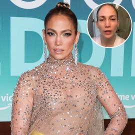 A Natural Beauty! Jennifer Lopez's Glowing Makeup-Free Photos