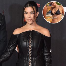 Kourtney Kardashian Shows Off 'IVF Body' In Throwback Bikini Photo