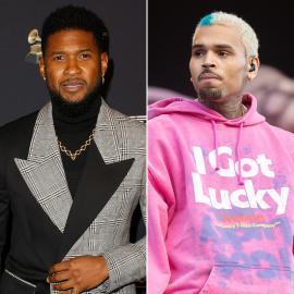 Usher and Chris Brown Argue Hours Before Las Vegas Performances