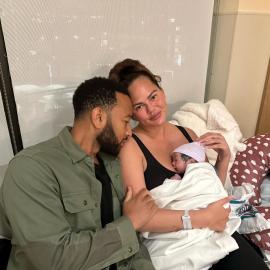 Chrissy Teigen and John Legend Welcome Baby Via Surrogate Months After Esti