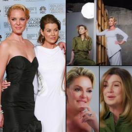 Ellen Pompeo and Katherine Heigl Reflect on 'Grey's Anatomy' Drama