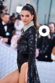 Kendall Jenner Goes Topless in the Most Daring Little Black Dress: Photo