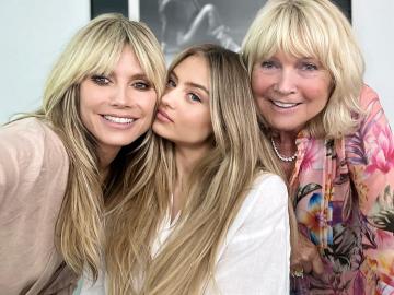 3 Generations! Heidi Klum Shares Rare Photo With Mother and Daughter Leni