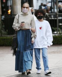 J. Lo, Emme, Max Step Out in LA After $60M Home Purchase with Ben