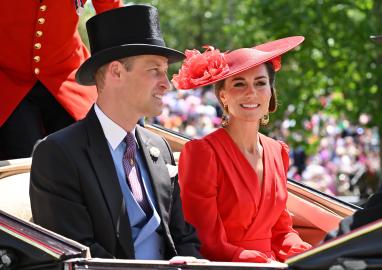 William and Kate Join In on Royal Ascot Festivities: See Carriage Arrival