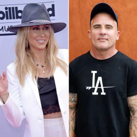 Tish Cyrus Celebrates 'Tishelorette' With Dominic Purcell After Engagement