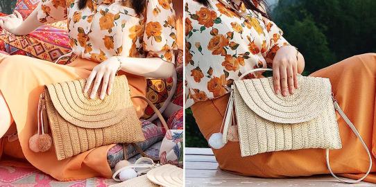 Summer Staple! This Straw Handbag Is on Sale for Under $20