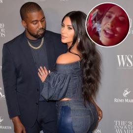 Kim Kardashian Sings Along to Kanye West Song Despite Divorce