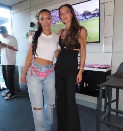 Kim Kardashian Revives Belt Bags at Inter Miami Game With Victoria Beckham