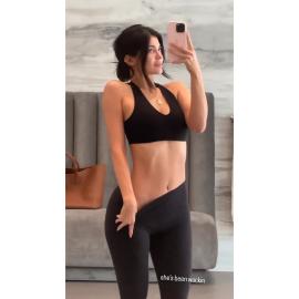 Kylie Jenner Shows Off Her Abs While at the Gym: 'She's Been Workin'