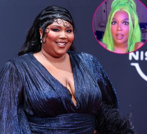 Lizzo Reveals New Long Neon Green Hair That Glows in the Dark: Watch