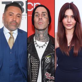 Oscar De La Hoya Reveals Why He Let Travis Barker Raise Daughter Atiana