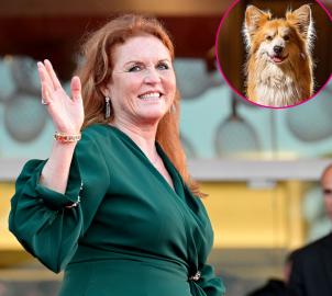 Sarah Ferguson Walks Queen Elizabeth II's Corgis on Their 'Special' Path